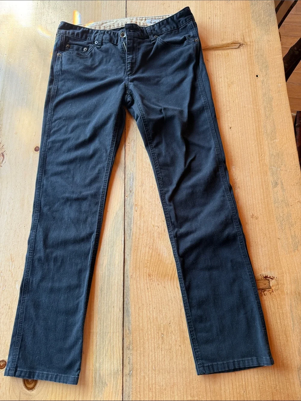 Rag & Bone Jean Women’s Size 29 Made in USA Dark Wash Stretch Denim Cotton Lycra